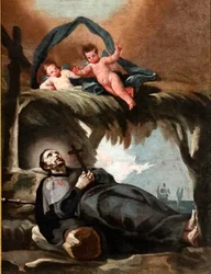 De dood van de heilige Franciscus Xaverius